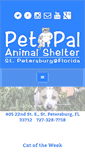 Mobile Screenshot of petpalanimalshelter.com